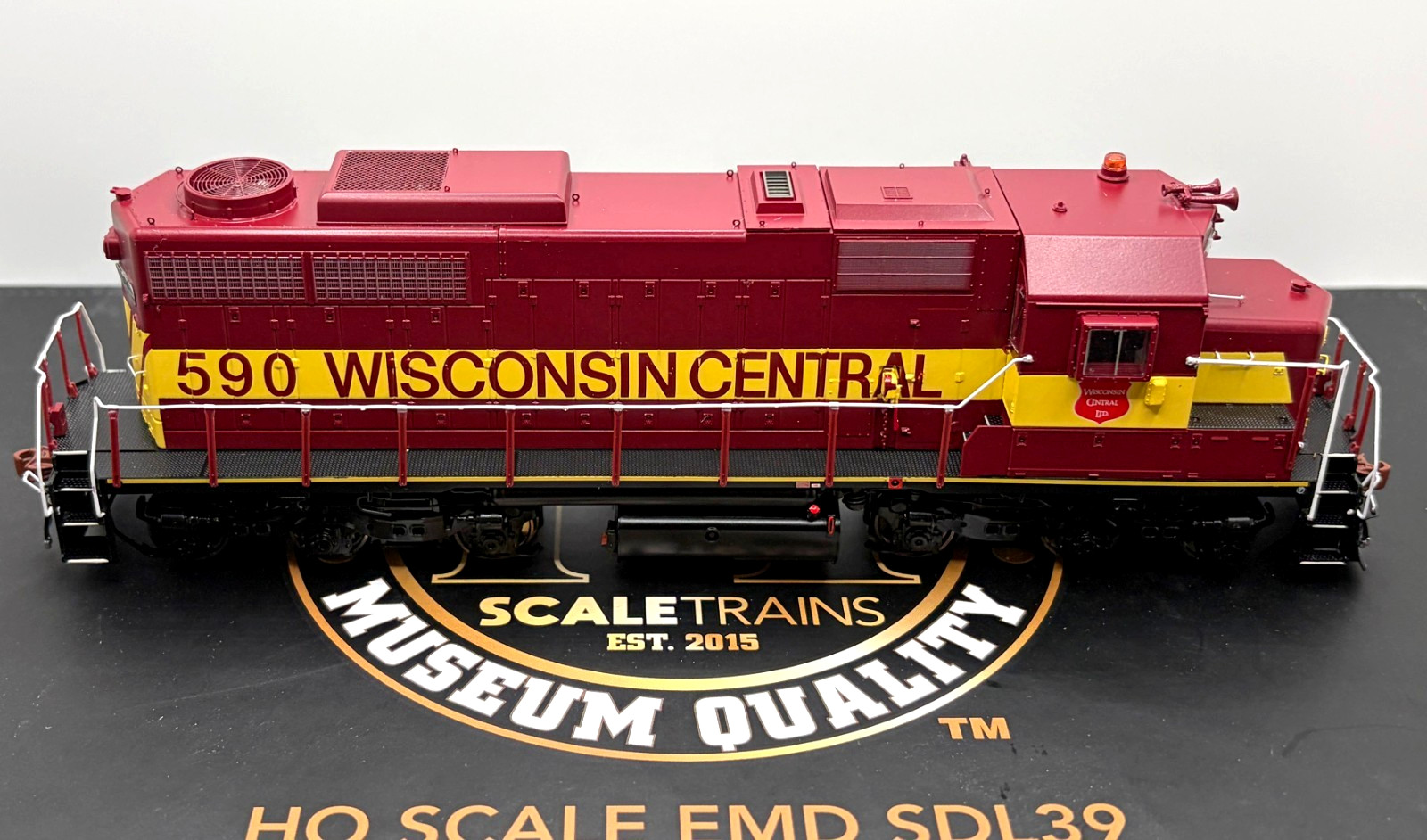 HO SCALETRAINS SXT70038 MUSEUM QUALITY EMD SDL39 WISCONSIN CENTRAL WC DCC SOUND