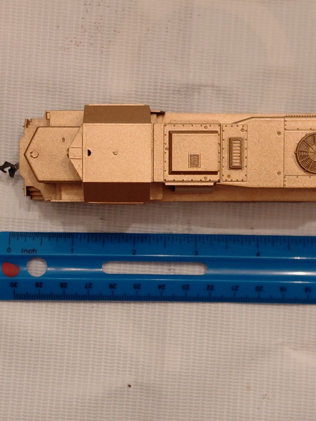 HO Athearn 89761 Chessie B&O GP40-2 GM50 Gold DC Missing Rails Horn Numbers