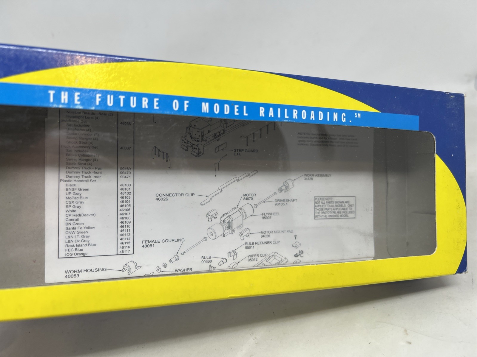 Athearn HO Locomotive 79856 Western Pacific GP40-2 #3545