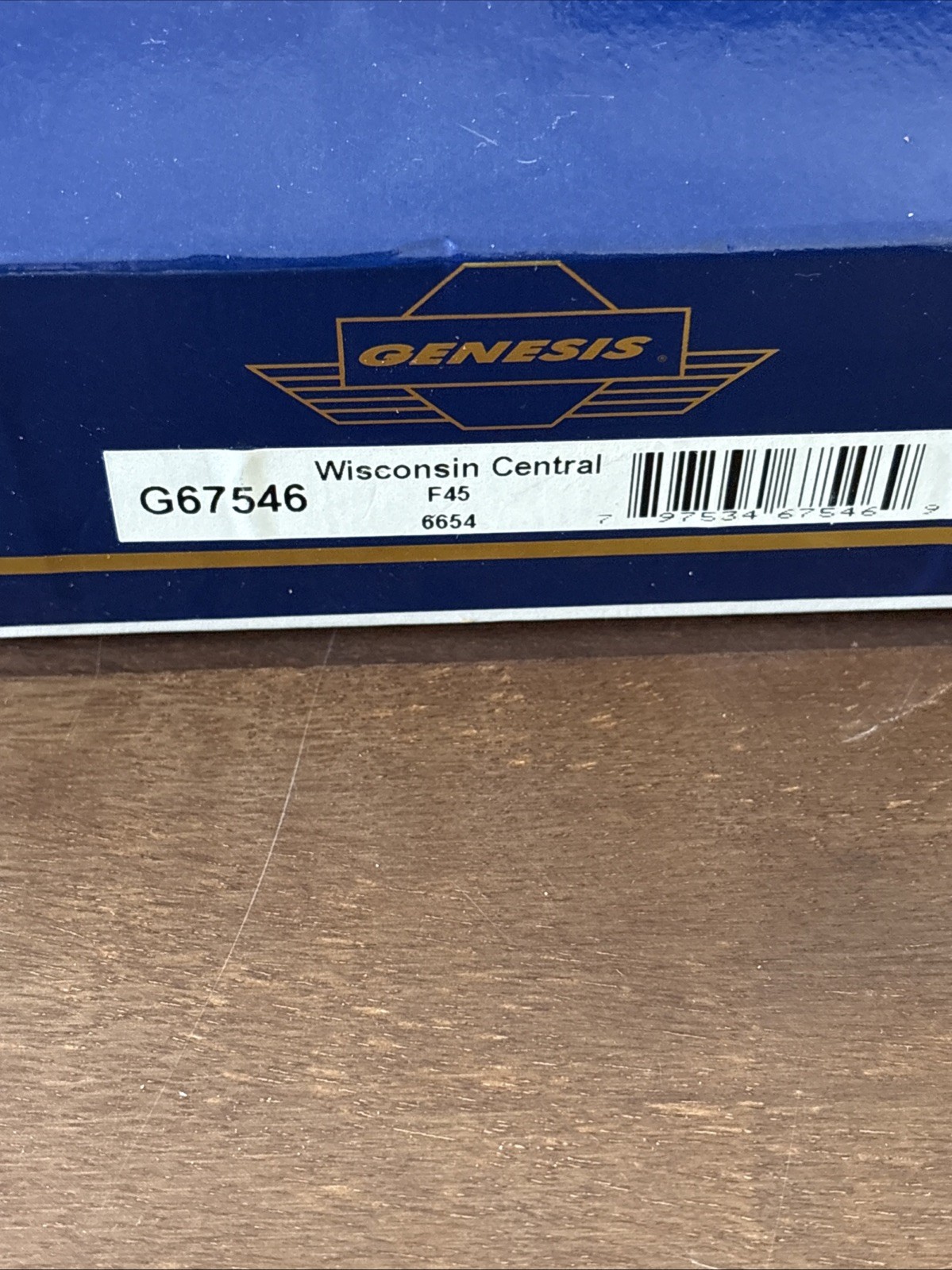 Athearn Genesis G67546 HO Wisconsin Central F45 #6654 DCC Ready New