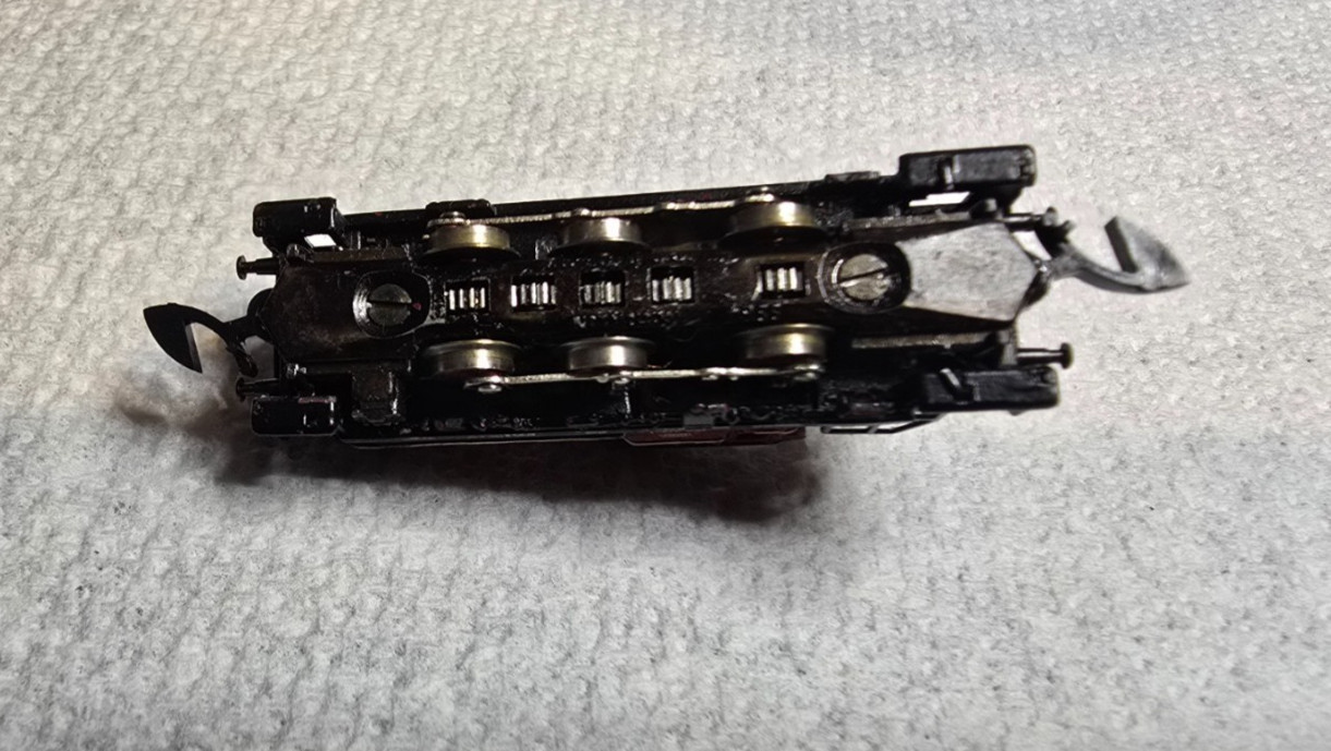 Z Scale Marklin Mini-Club # 8804 Diesel Switcher Locomotive Train Set, EX/Box