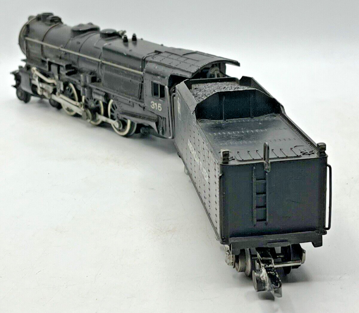 Gilbert American Flyer S Gauge #315 Pacific Locomotive & Tender 1952 Only Runs