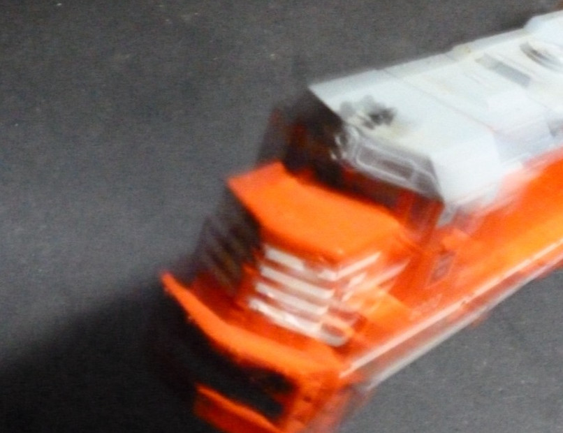 Ho Athearn Diesel locomotive DD40 shell Burlington