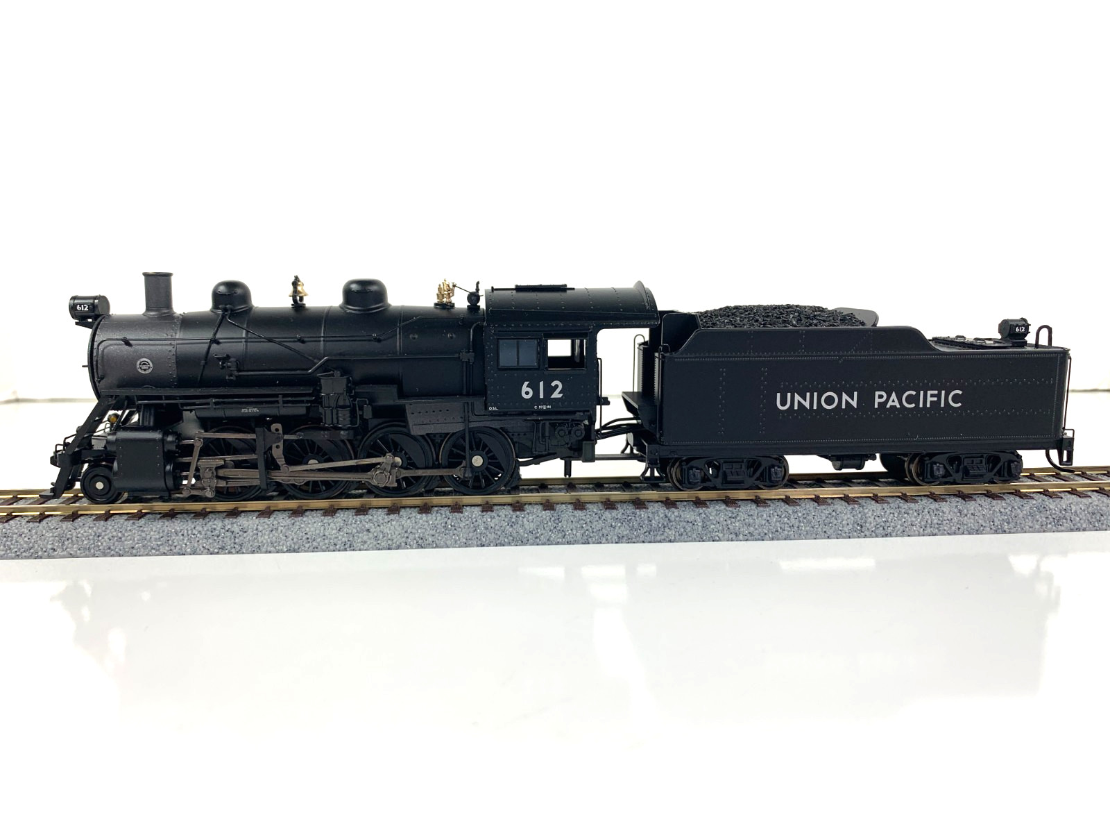 HO Broadway Ltd 5390 UP Consolidation 2-8-0 #612 -DC/DCC Paragon 3 Sound smoke