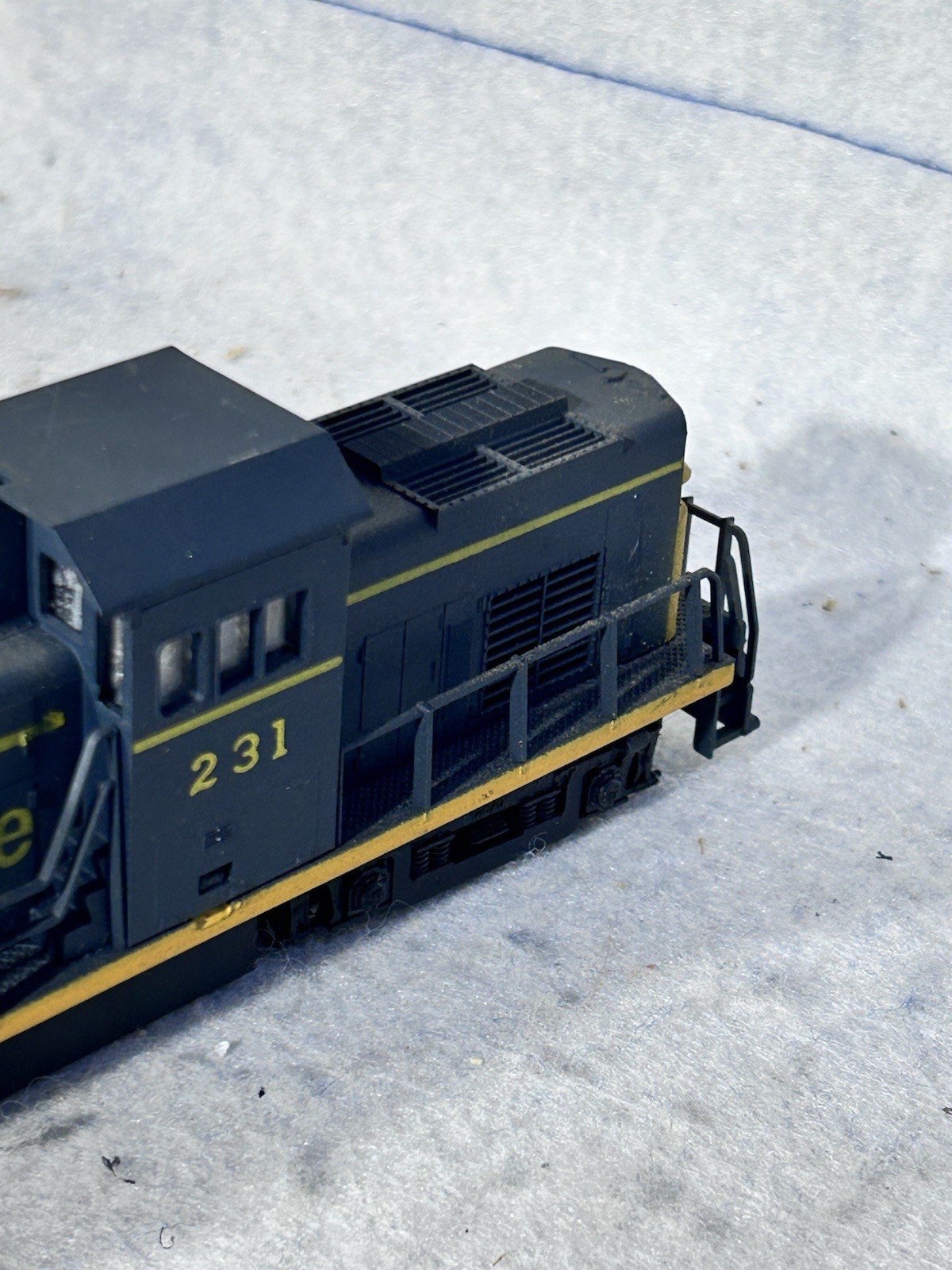 Cool MEHANO Santa Fe RR Alco C-415 HO (Ex Box)