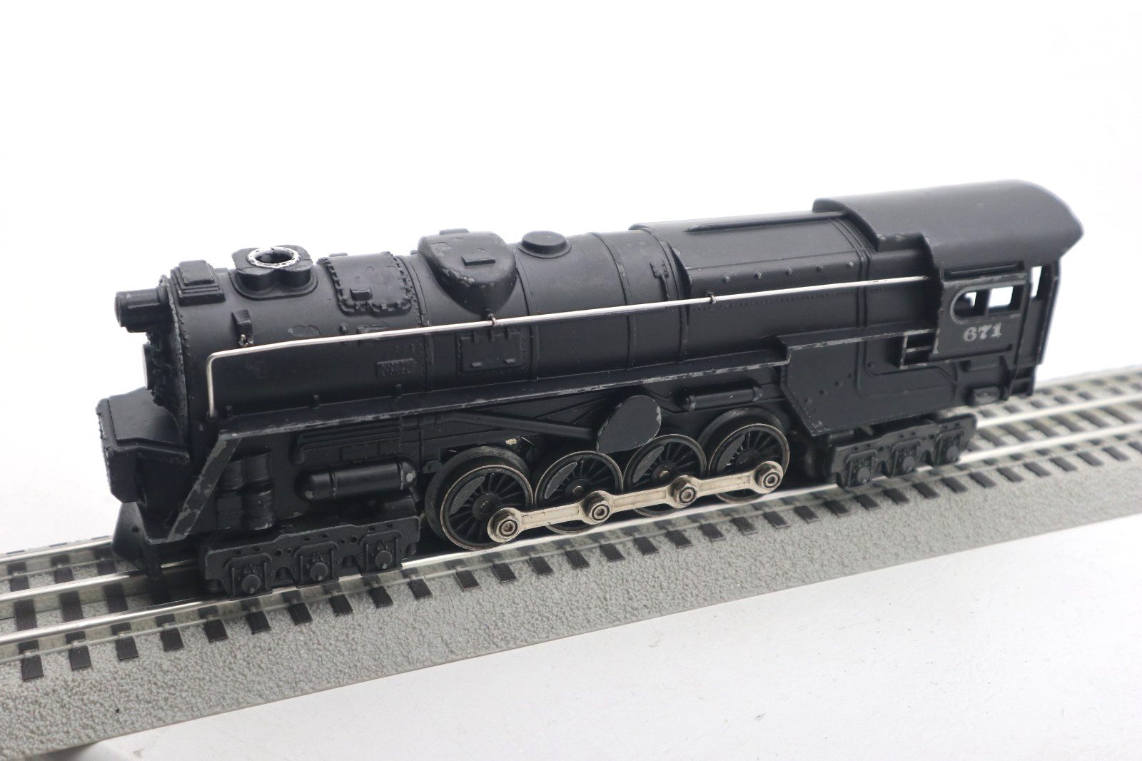 Lionel, O, 671, PRR, S-2 Turbine 6-8-6 Diecast Steam Engine, C-7 in Original Box
