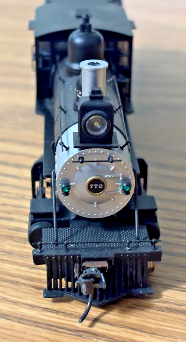 ROUNDHOUSE 2-8-0 STEAM ENGINE SANTE FE #772 w/DCC Brand New- Sound Added