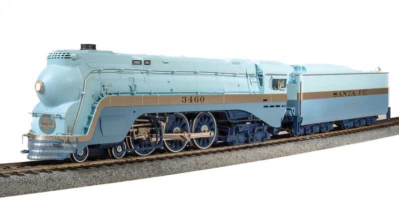 Broadway Limited HO 7355 3460 Class 4-6-4 Hudson – Sound and DCC Santa Fe #3460