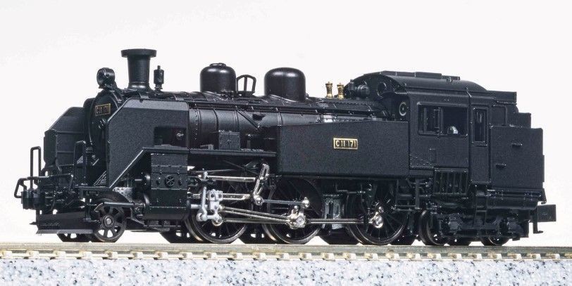 KATO N Gauge 2021-1 C11 171 JR Hokkaido Tourist Steam Locomotive Model