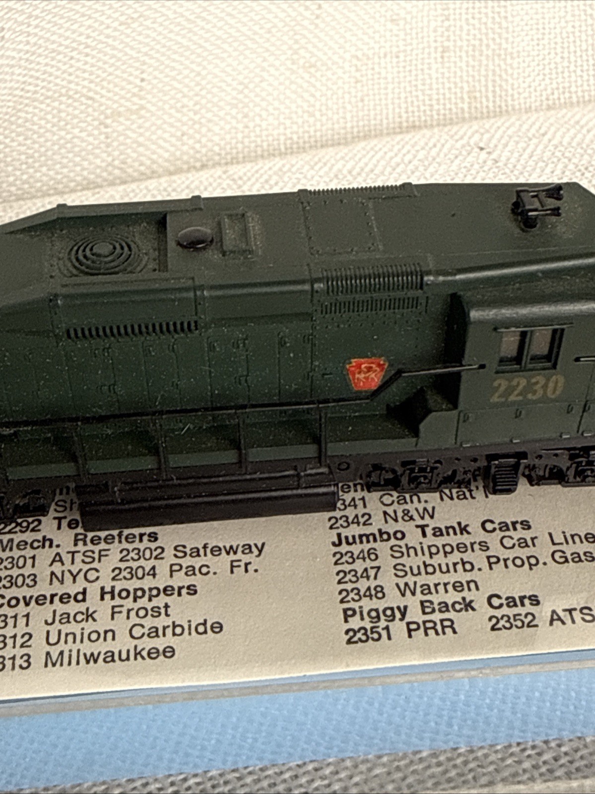 N Scale Pennsylvania Railroad GP30 #2230, Atlas #4064 Untested