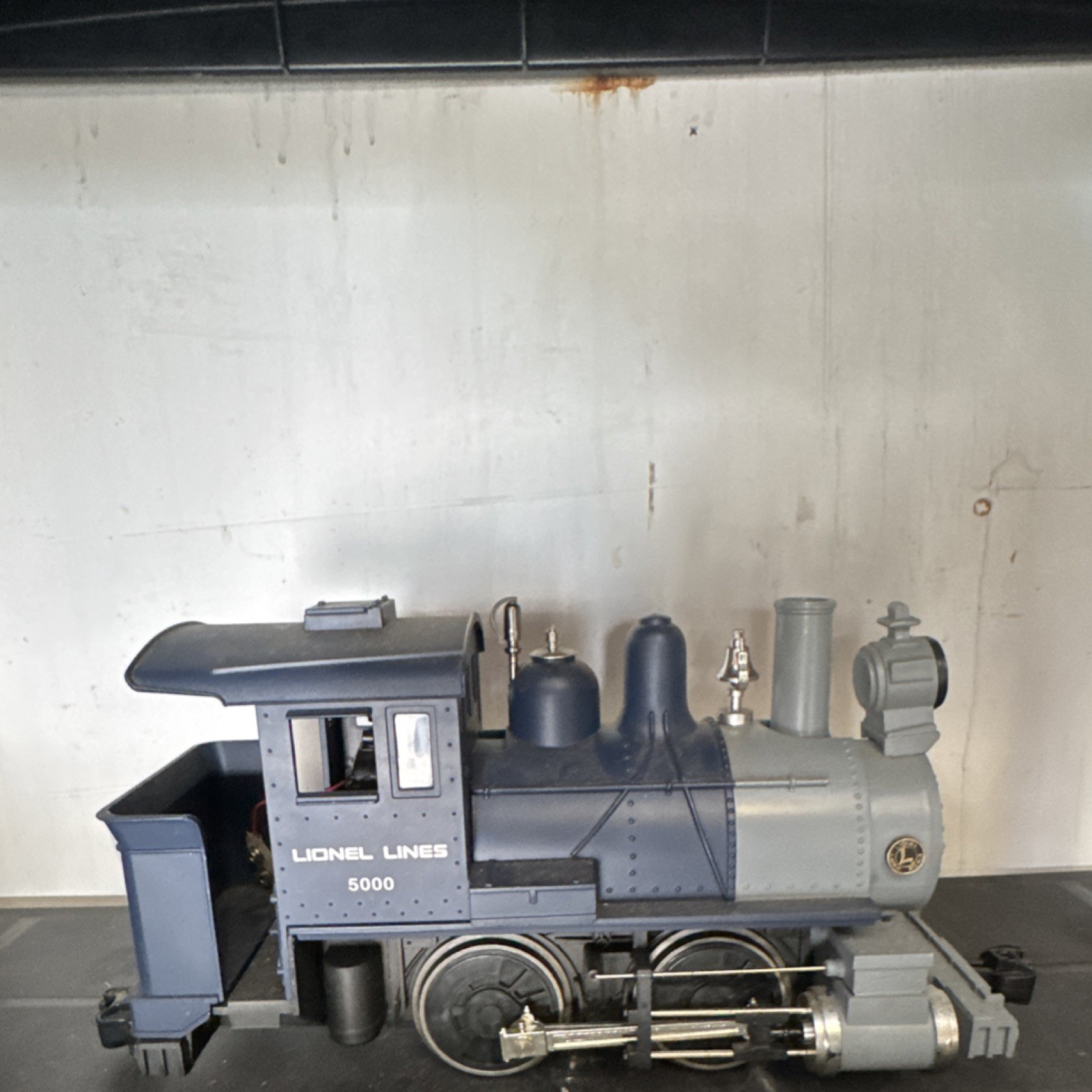 Lionel 5000 G Gauge Steam Locomotive Lionel Lines Blue/Gray 0-4-0