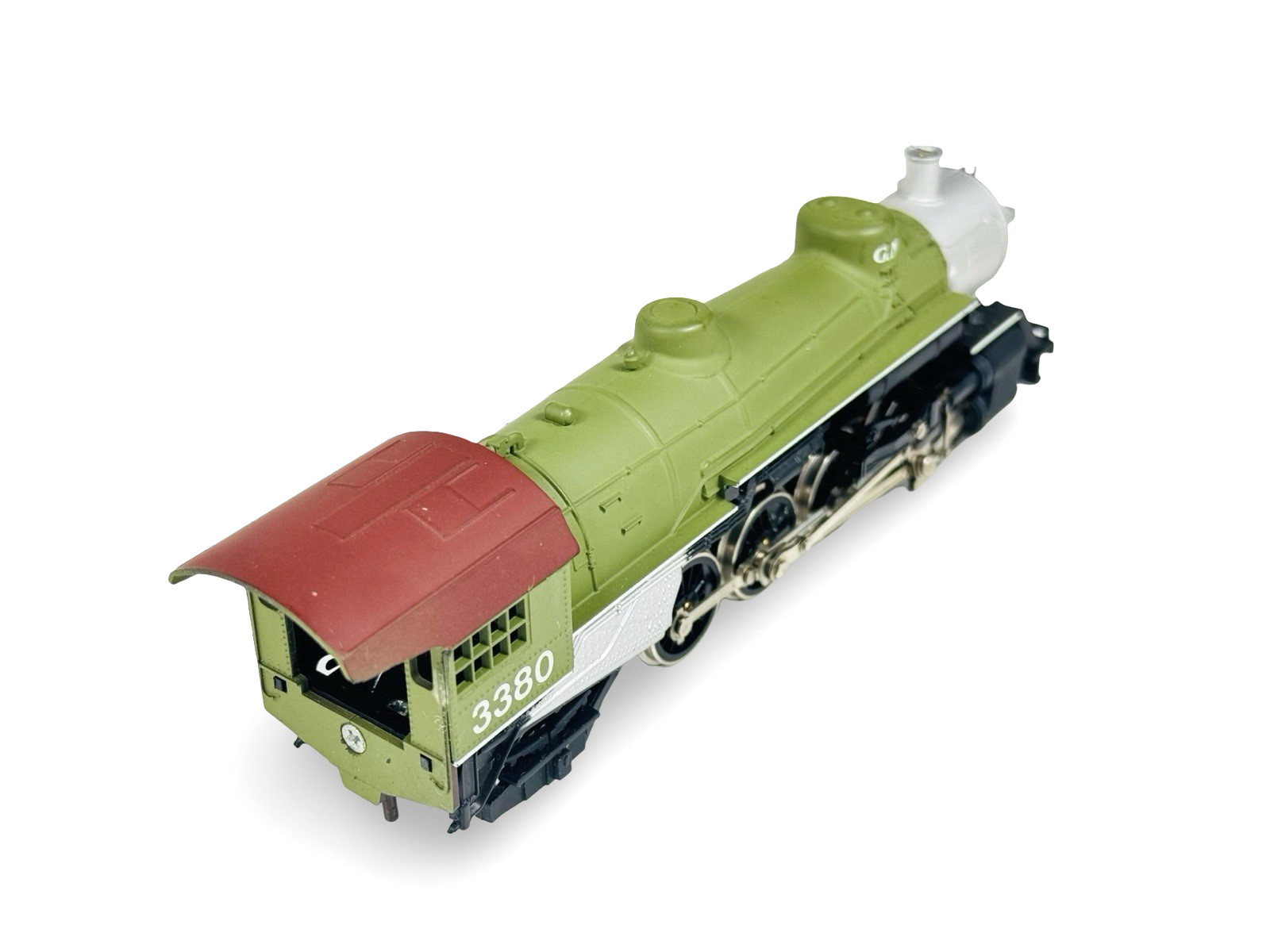 Mehano HO 1/87 Great Northern (#3380) Mikado 2-8-2 Steam Locomotive