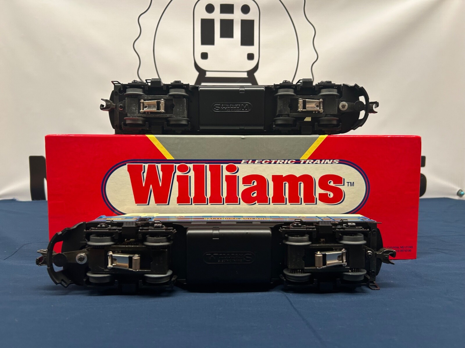 Williams Repro Baltimore & Ohio F-3 AA Diesel Engine Set w/ True Blast 2