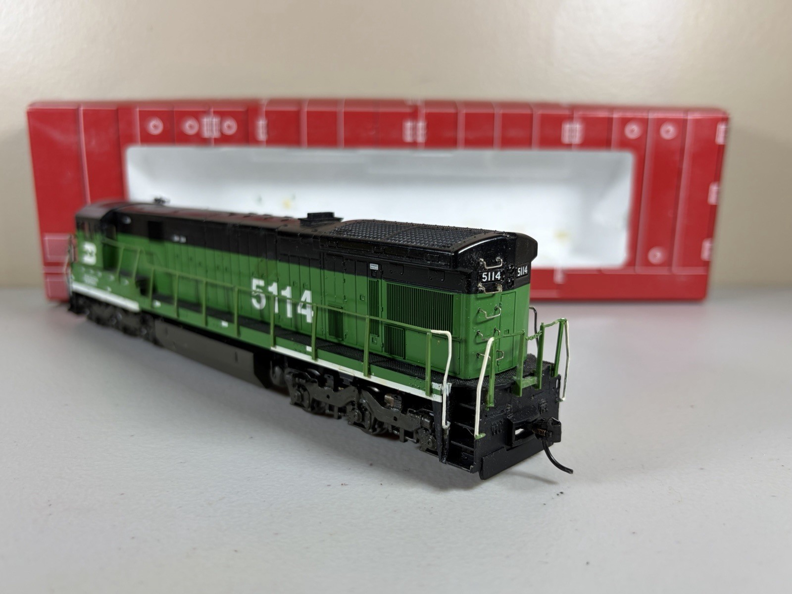 HO Atlas Burlington Northern C30-7 #5114