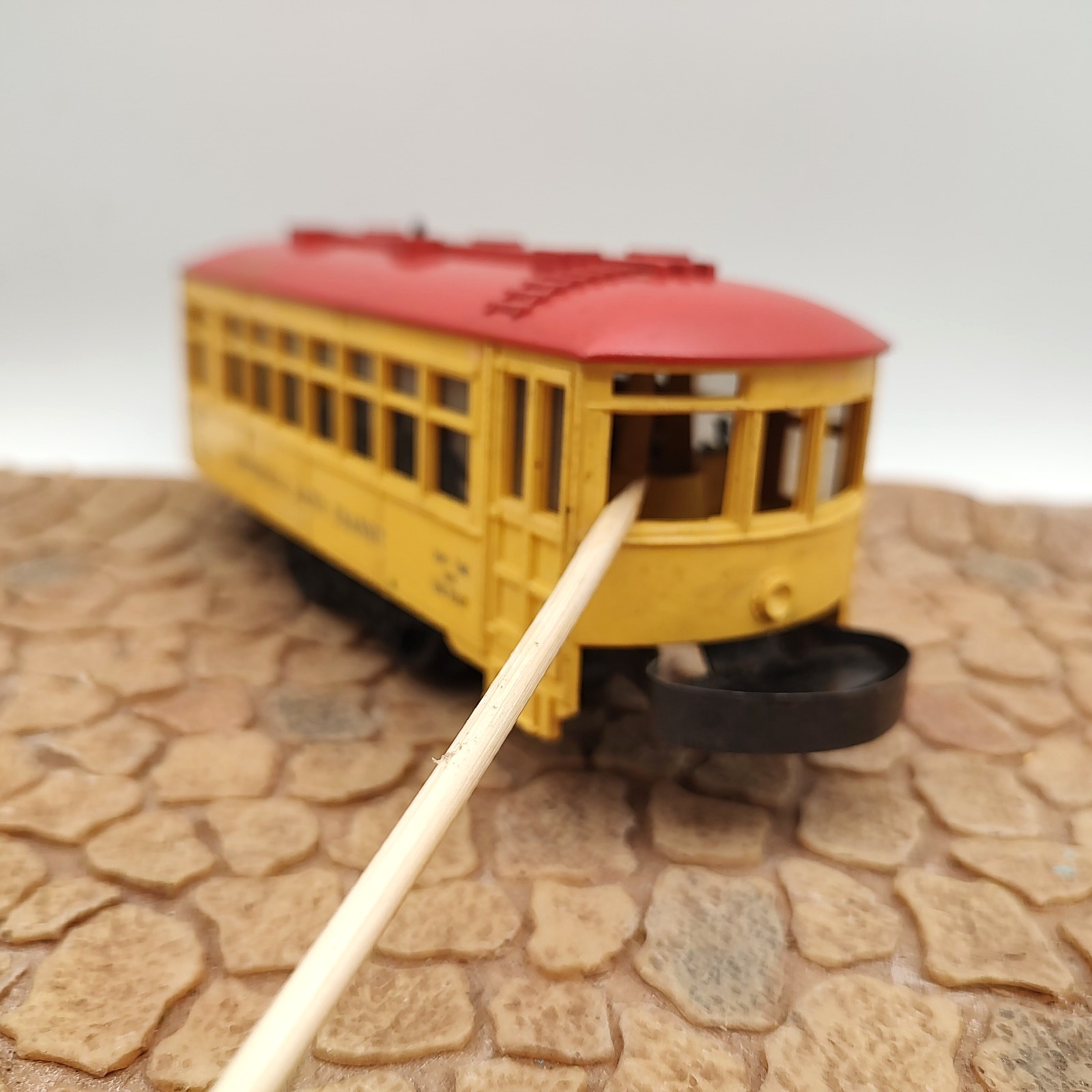 LIONEL #60 THE LIONELVILLE RAPID TRANSIT TROLLEY CAR O SCALE 1960s -As Is – Read