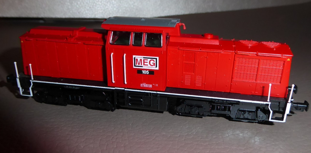 Tillig 501010 Tt Diesel Br 110 Meg 105 Epoch 5/6 Dss + LED Light from Set