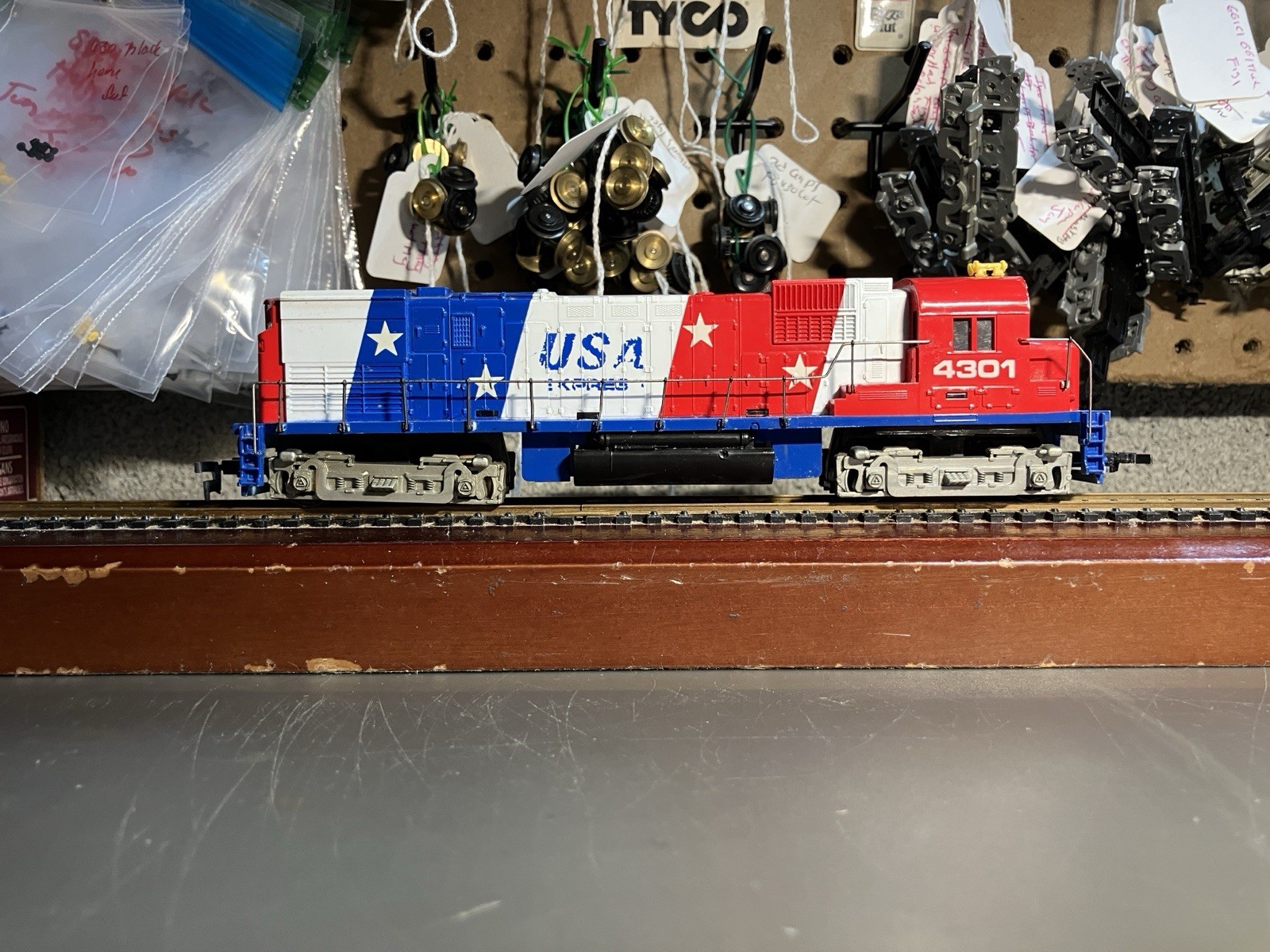 TYCO HO 4301 Alco 430 USA Express Diesel Engine Dummy