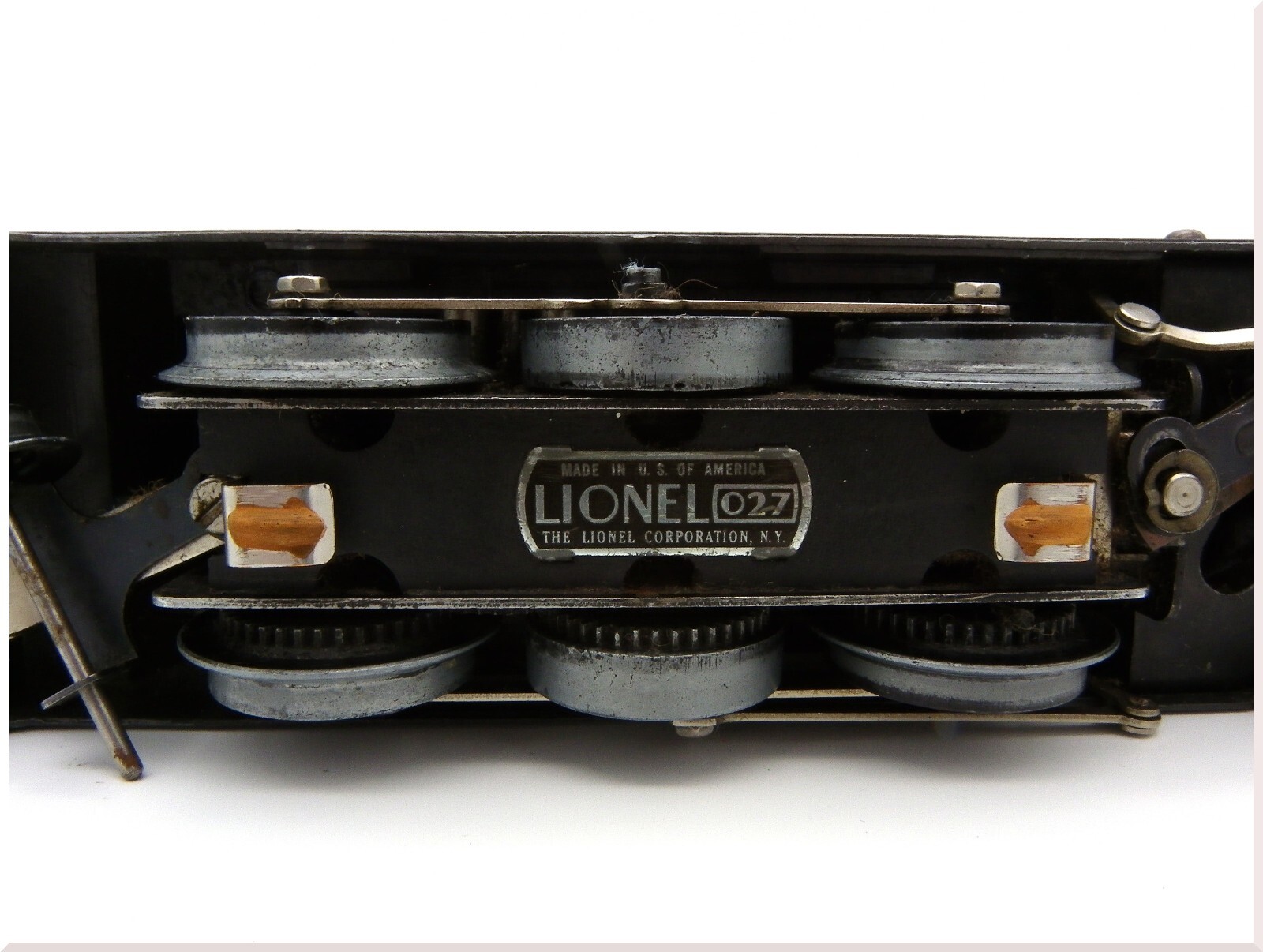 Lionel Lines 1668-E Torpedo Steam Locomotive O Gauge Steel Grey As Is