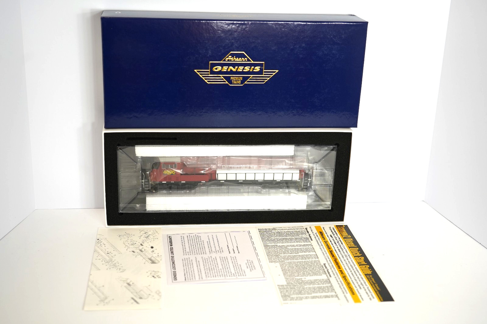 Athearn 69355 EMD SD70M CSX patch #4696 DCC Sound Excellent