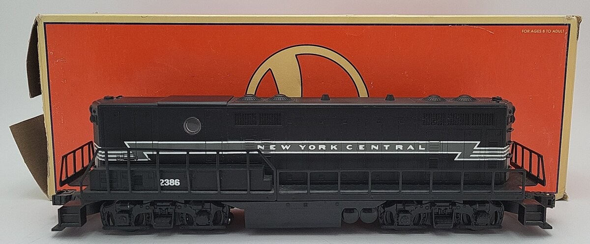 Lionel 6-18865 New York Central GP-9 Non Powered B Unit Diesel Engine #2386 EX