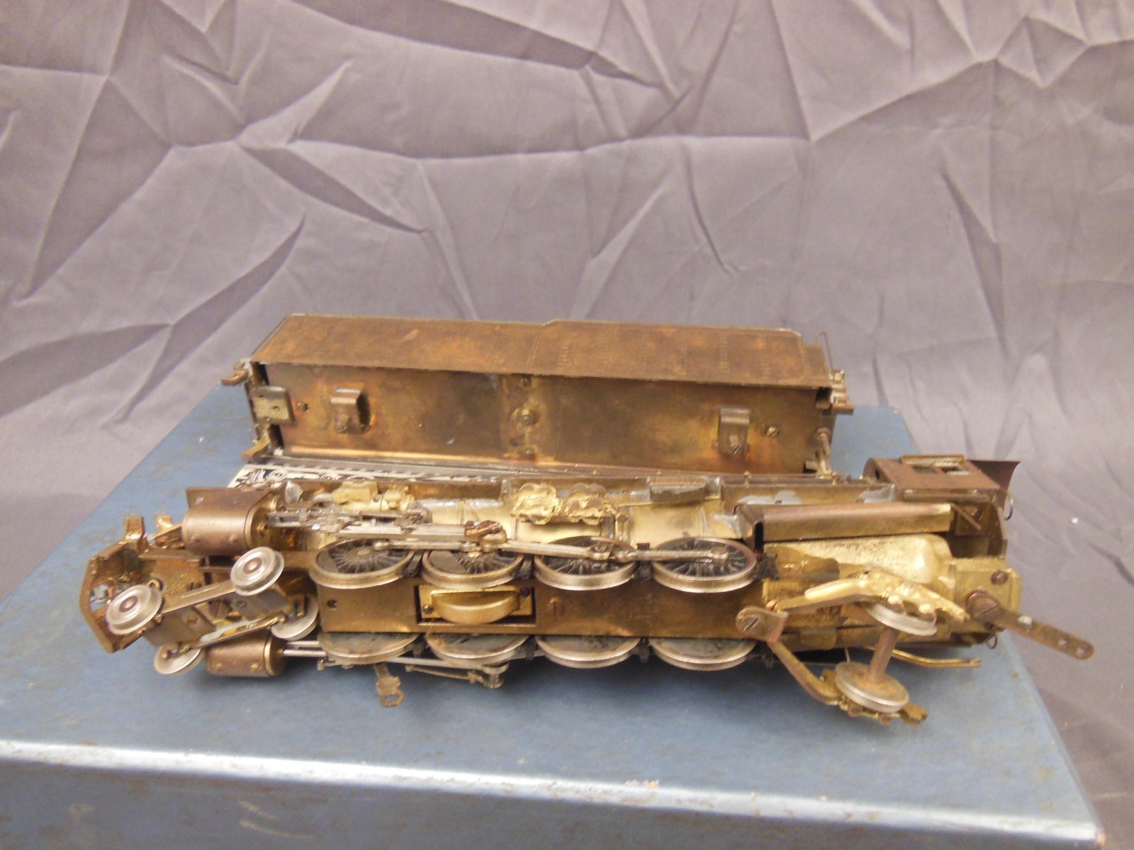 HO SCALE BRASS GEM/GUILD DH-101 PENNSYLVANIA CLASS M-1 4-8-2 MOUNTAIN LOCOMOTIVE