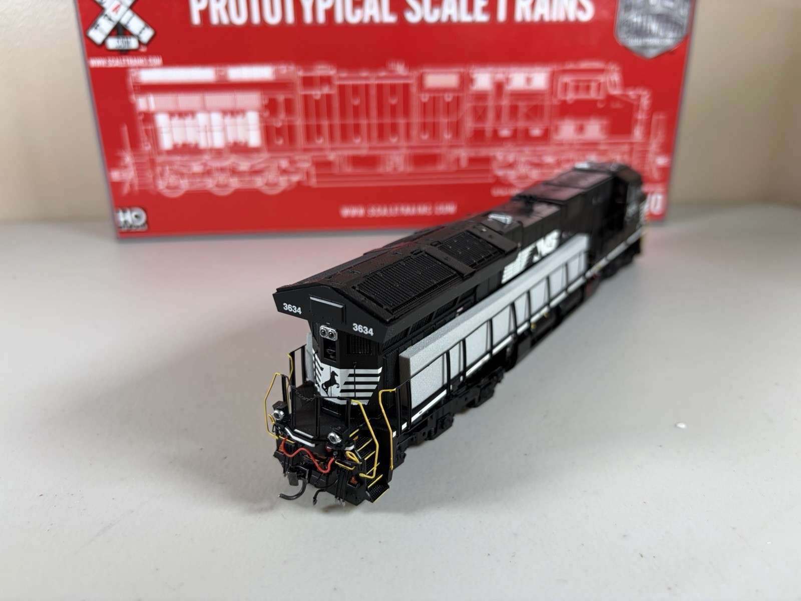 HO ScaleTrains DCC Sound Norfolk Southern Tier 4 GEVO ET44AC #3634