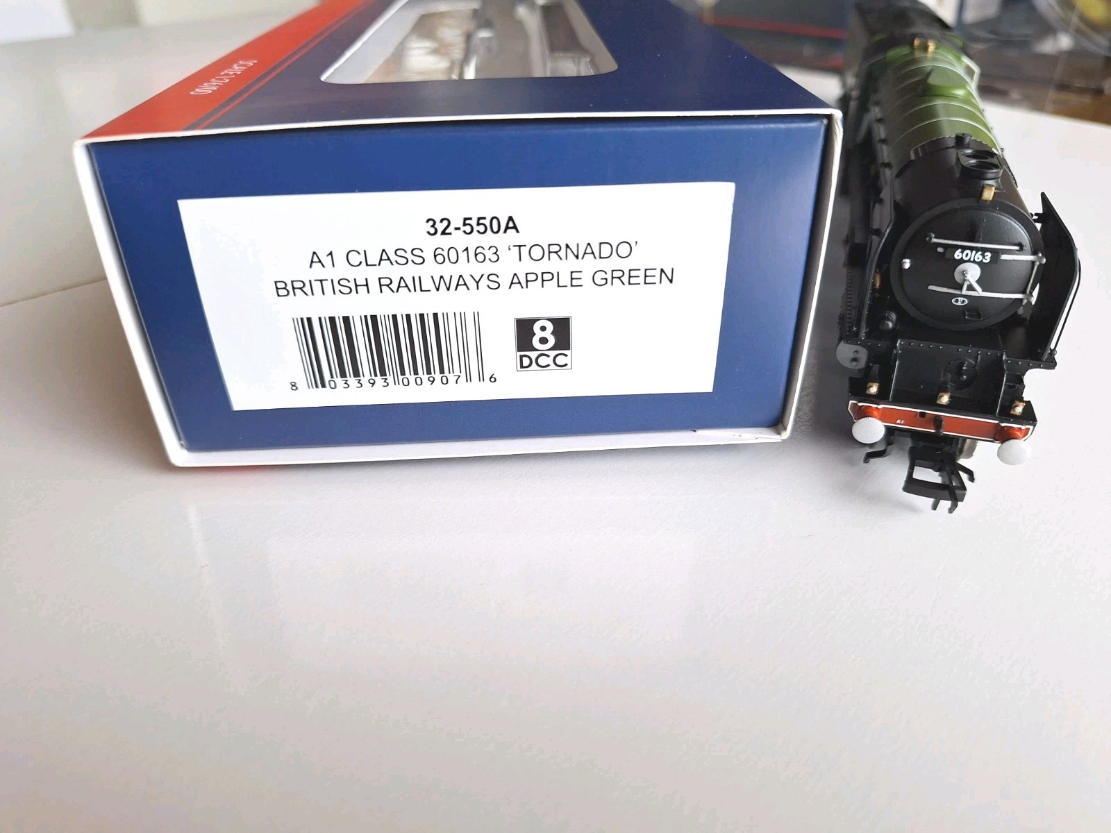 Bachmann 32550A DCC Ready A1 Tornado Loco.New Old Stock.Mint Cond.Boxed.OO Scale