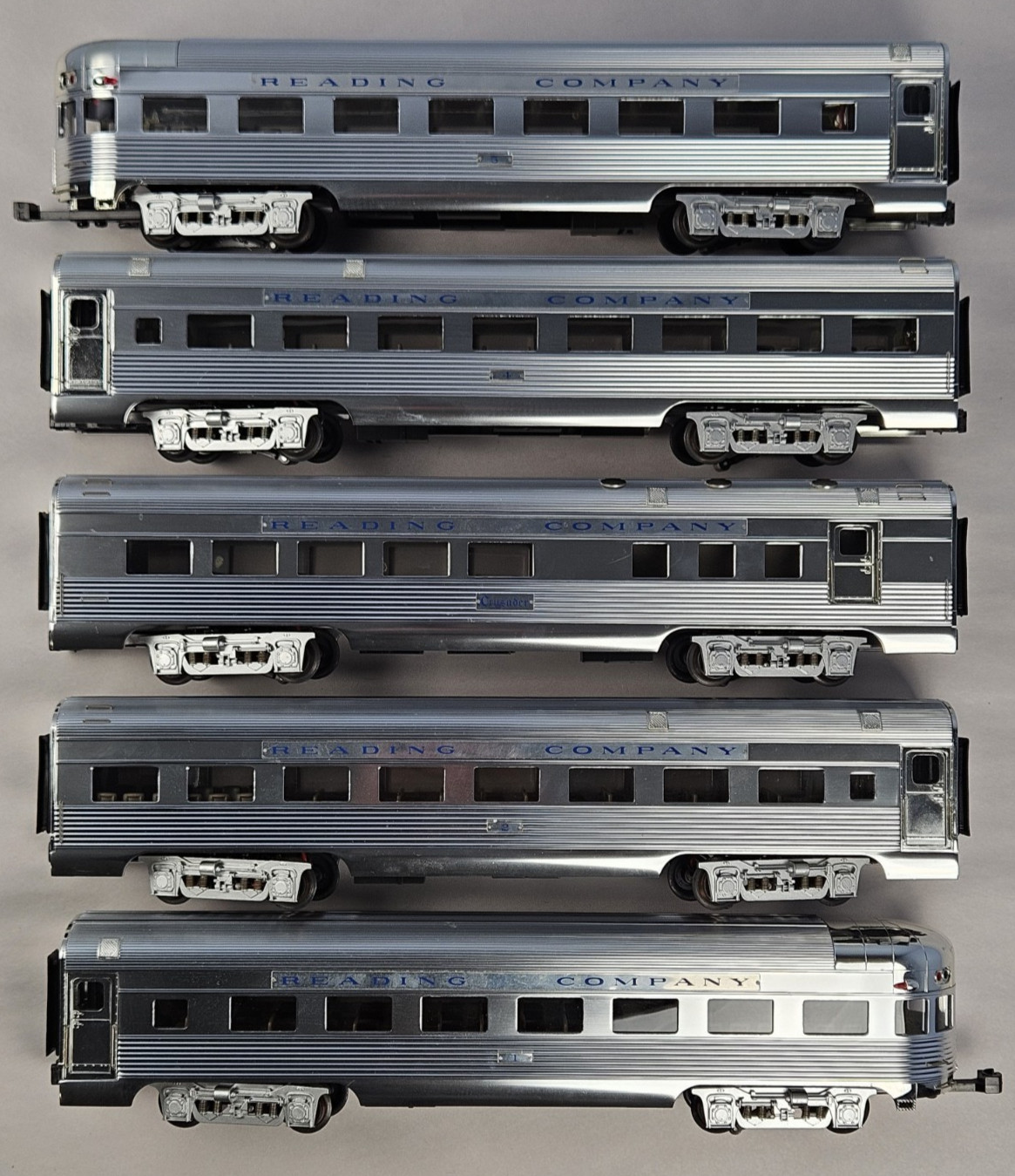 Used K-Line K-1925 O Gauge Reading Crusader Passenger Train Set Boscov’s 1/1000