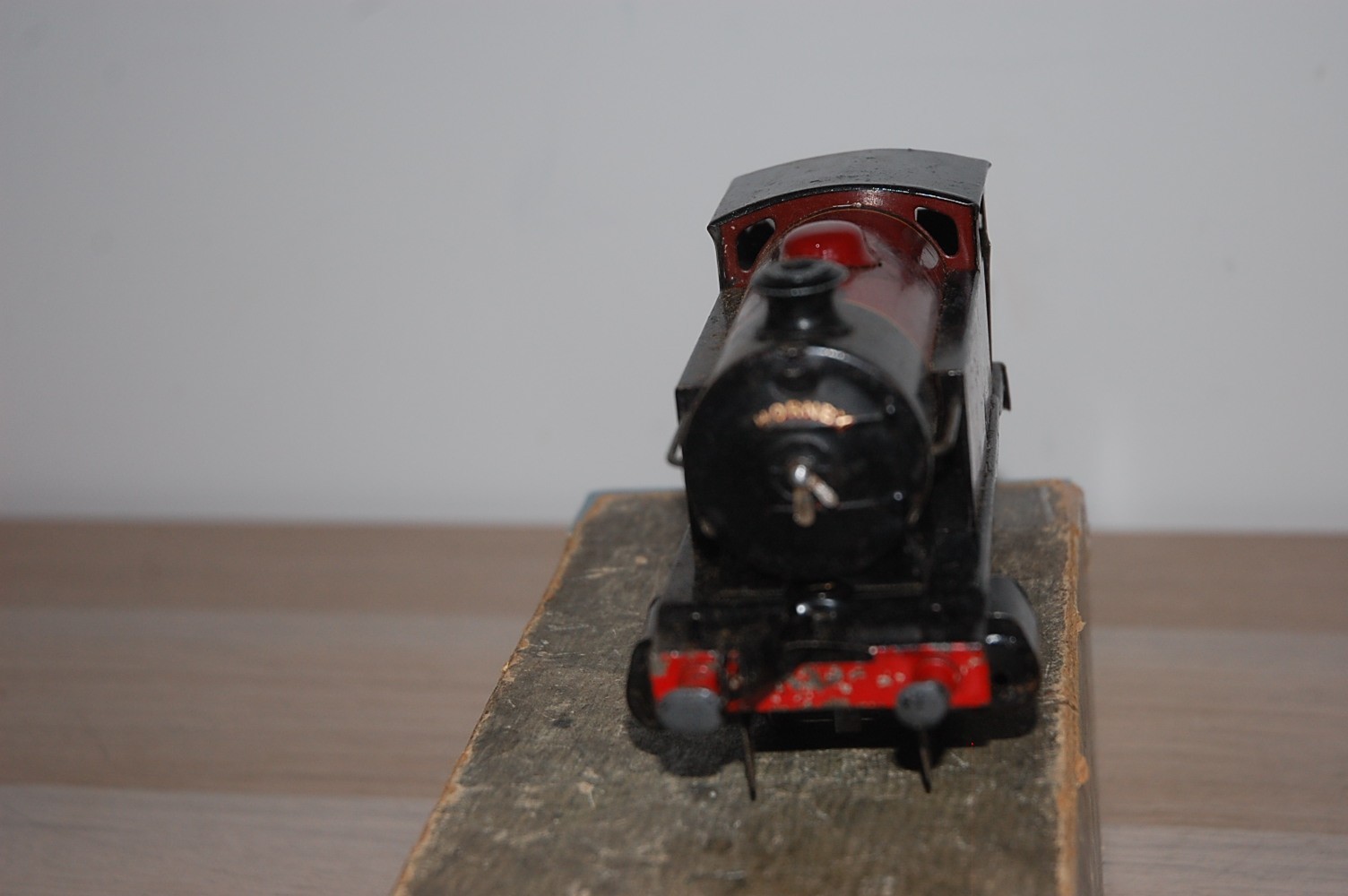 HORNBY O GAUGE CLOCKWORK M3 TANK LOCOMOTIVE IN LMS LIVERY BOXED