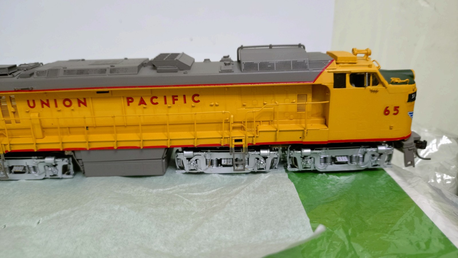 Overland (OMI) Brass UP #65 Veranda Turbine Diesel Locomotive – HO scale
