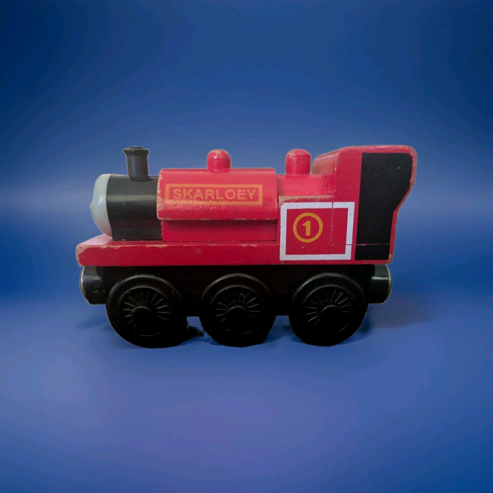 Thomas Wooden Railway Skarloey Red Engine Train Learning Curve