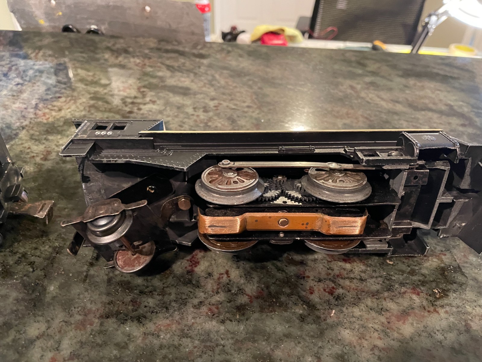 Marx 666 Engine and Tender