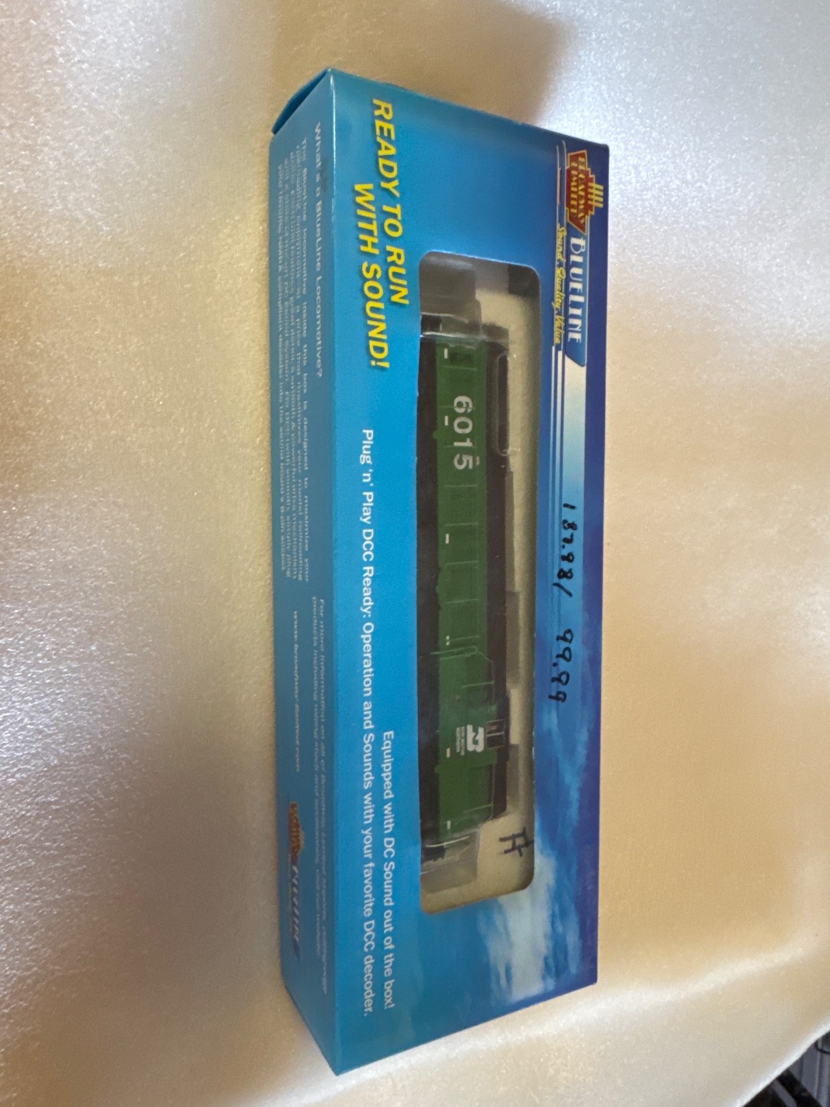 Broadway Limited 5070 HO Burlington Norhtern EMD SD7 Diesel Locomotive #6015 LN
