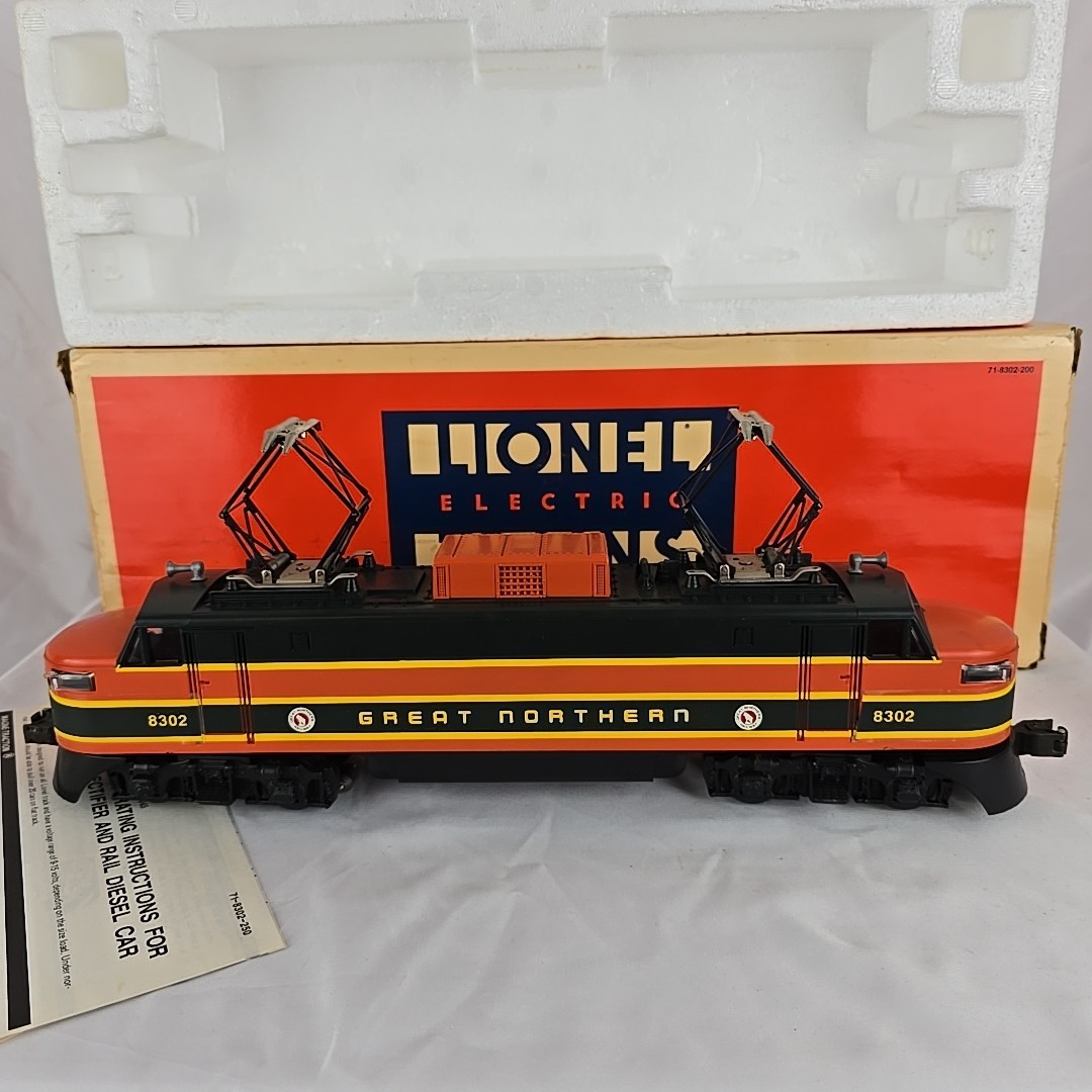 Lionel 6-18302 Great Northern Electric Engine O Gauge #8302 UNTESTED