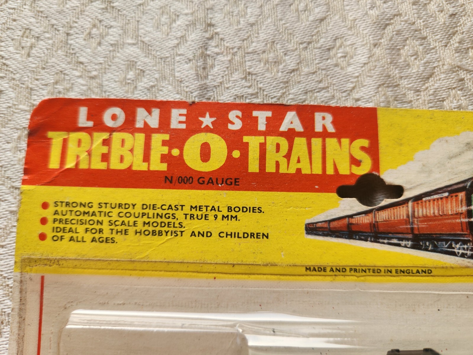 Lone Star Treble-O-Trains 83 U.S. Caboose in Original Packaging