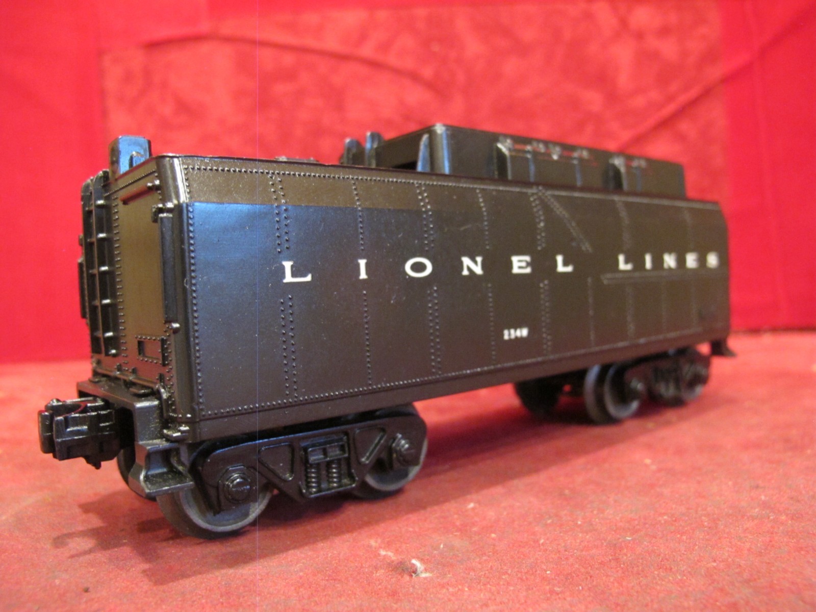 very clean Lionel Lines 234W Whistle Tender Postwar O Gauge Tested works well