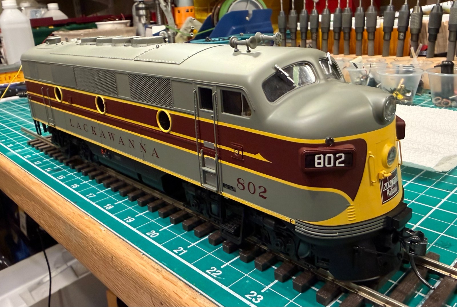 2663-2 Atlas O EMD F3A Lackawanna (DL&W) #802C DC/DCC Ready or LokSound equipped