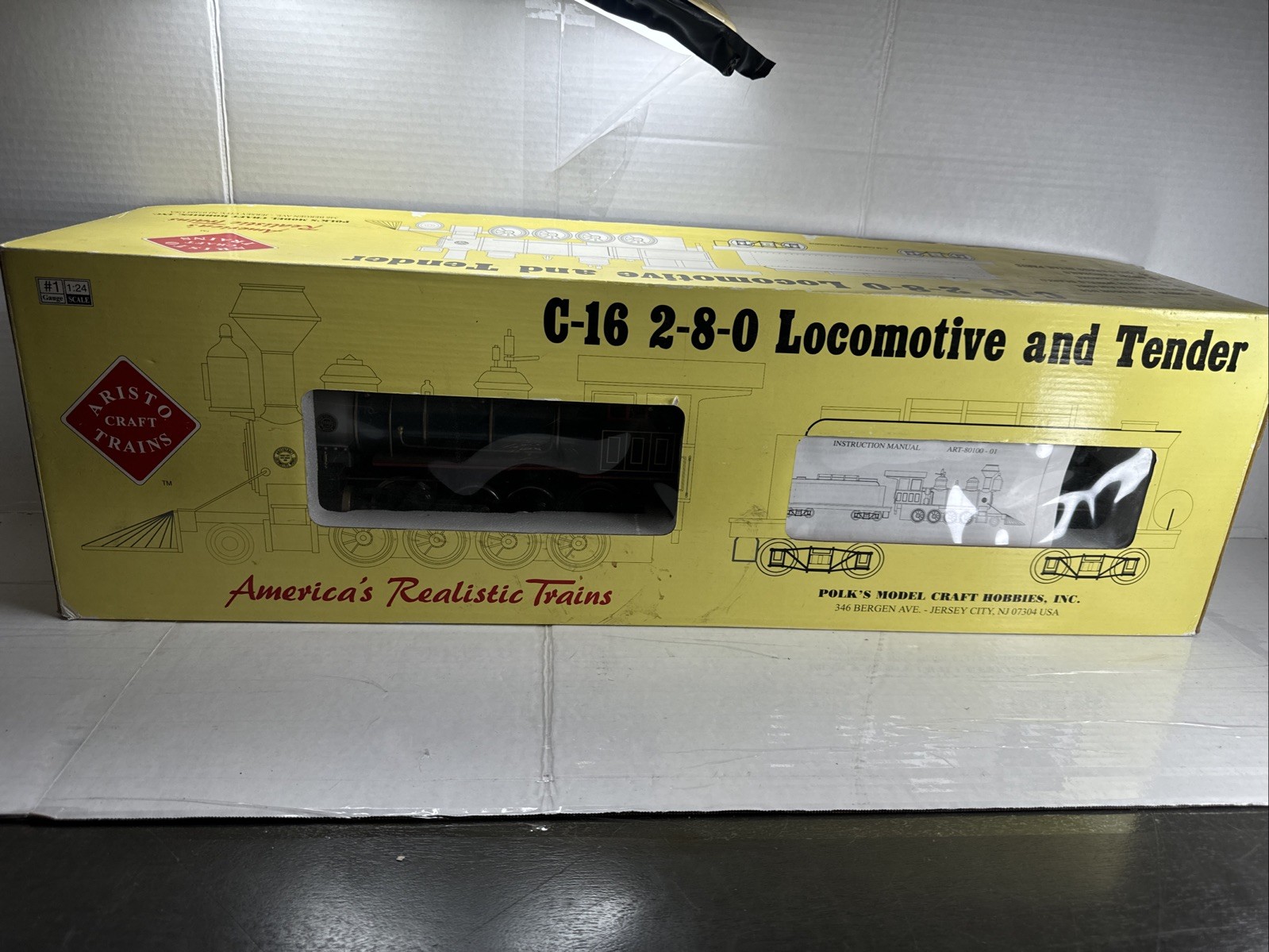 Aristocraft G Scale 2-8-0 C-16 Colorado And Southern Steam Locomotive #80208