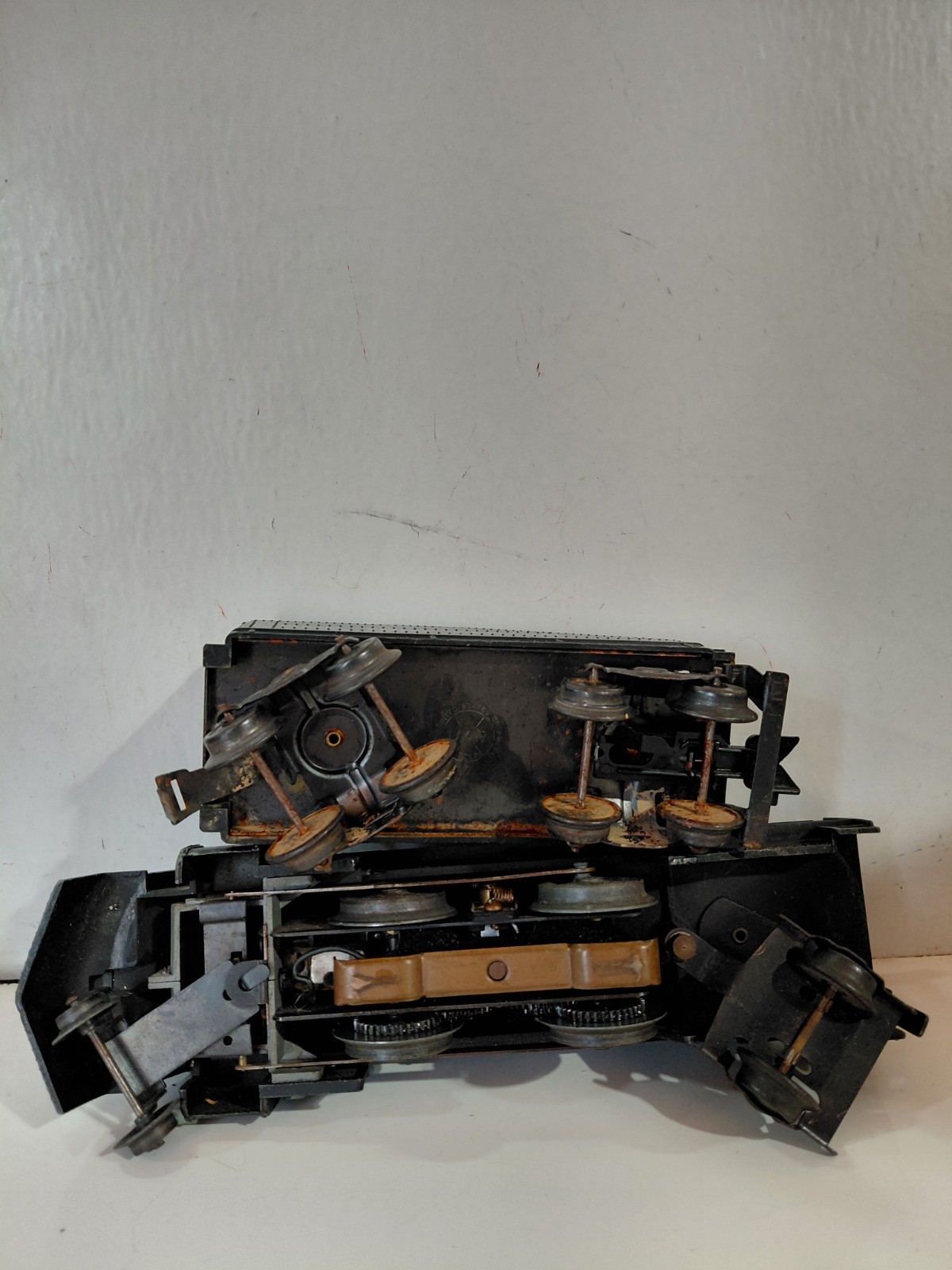 Marx 666 O Gauge Model Railroad Steam Engine 2-4-2 w/New York Central Tender