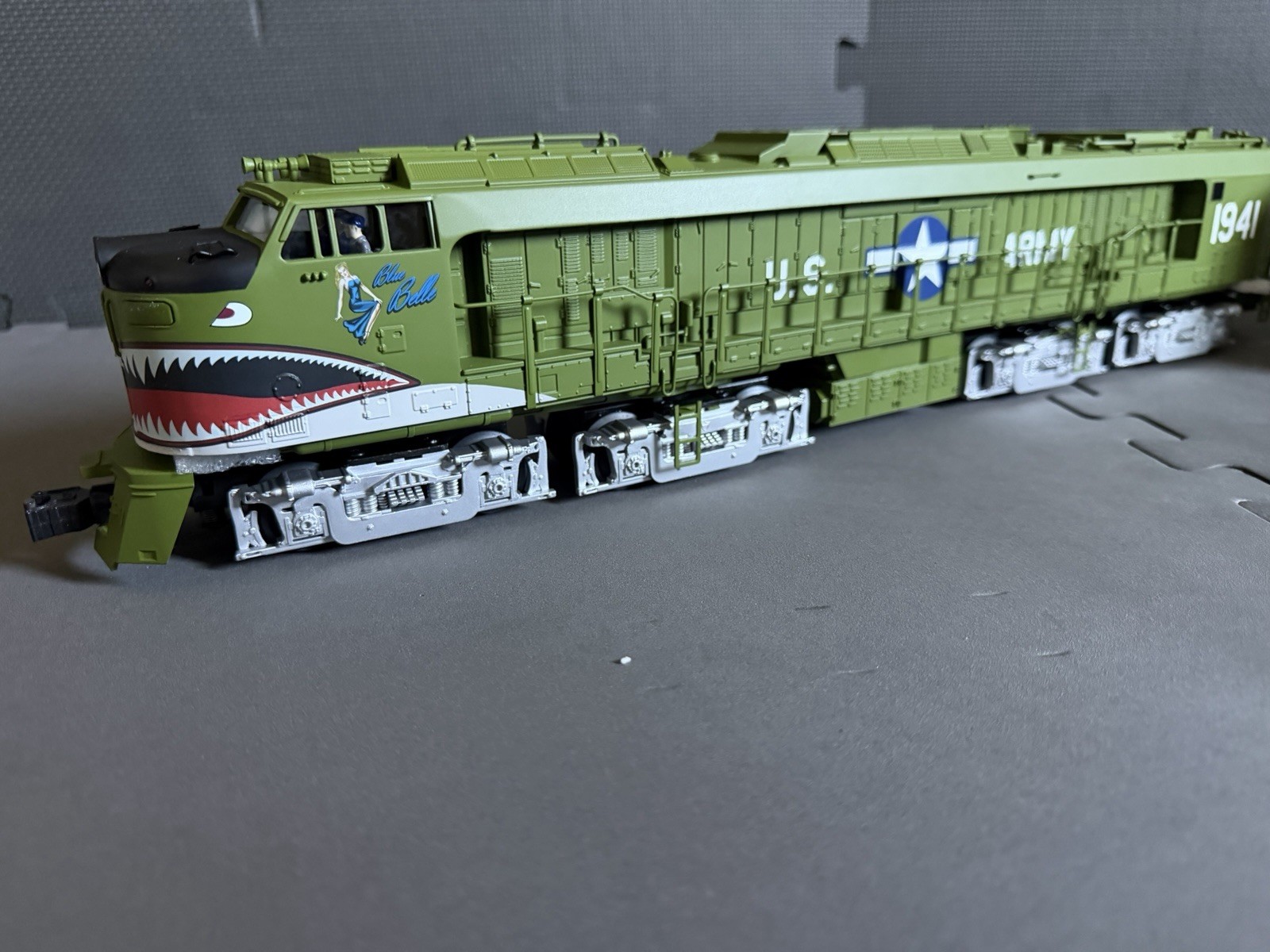 Lionel Veranda Turbine #1941 U.S. Army O Gauge Diesel Bluetooth 2133560
