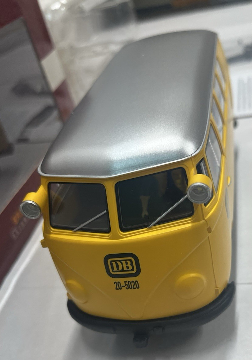 Brekina Draisine Klv 20 mit Kombiaufbau Uhlenbrock digital NEW TRAIN MIB VW VAN
