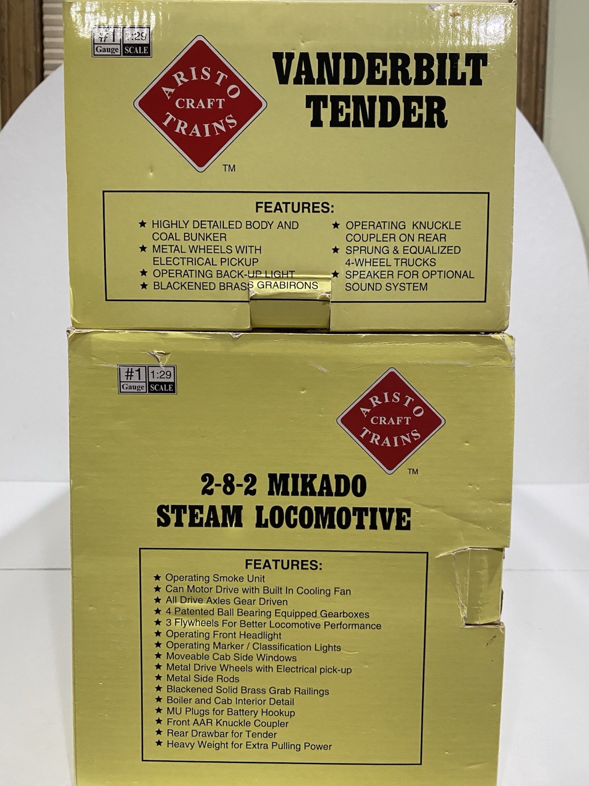 Aristocraft ART-21501 Baltimore & Ohio Mikado Steam Locomotive + Tender EX/BOX