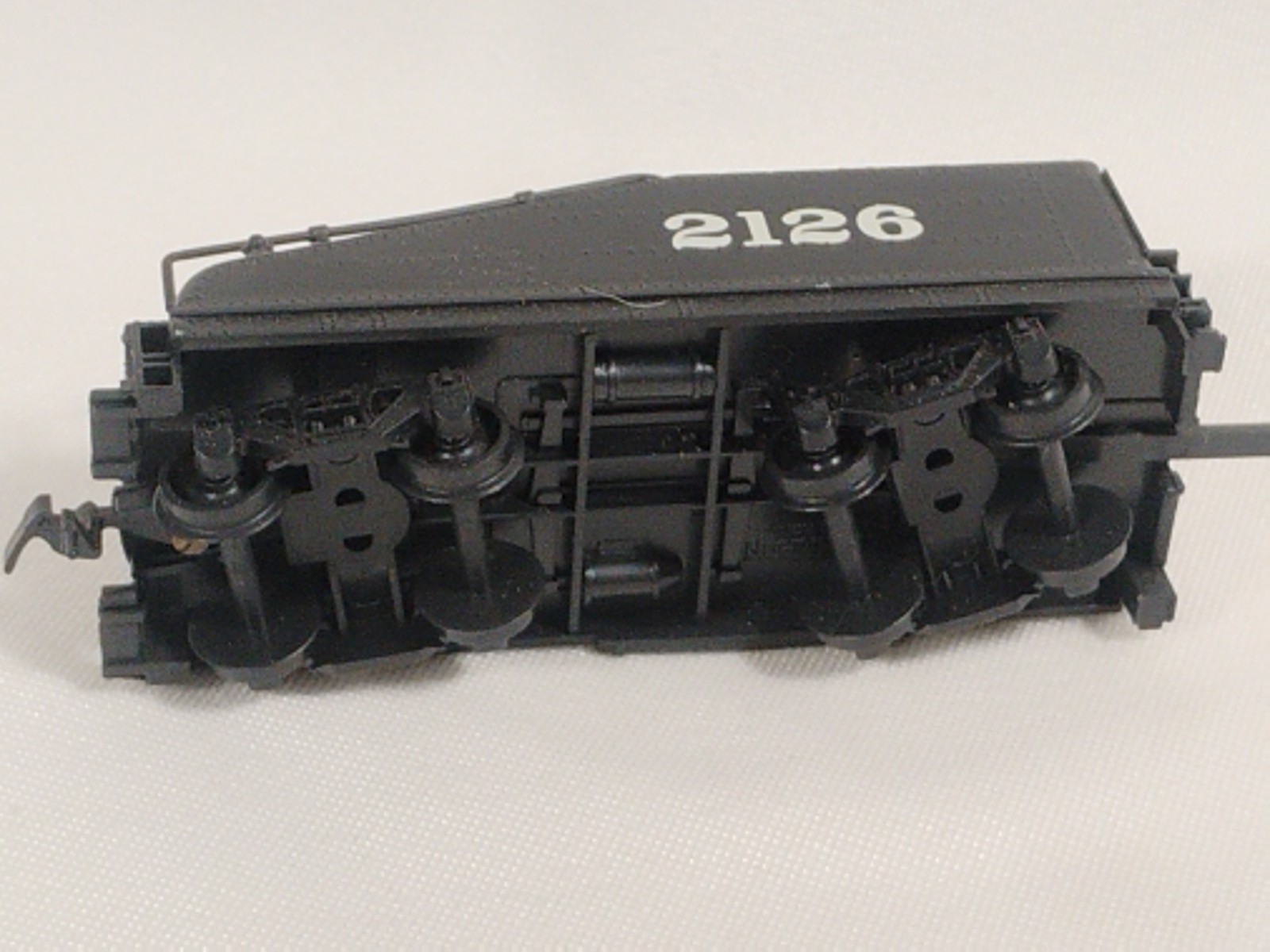 Bachman HO Scale 0-6-0? A.T. & S.F. #2126 Model Train Locomotive & Coal Car