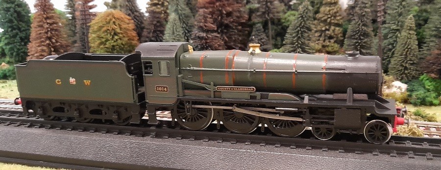 * 1/76 * Amercom * 1946 GWR County Of Glamorgan 4-6-0 No.1014 * + Magazine * #36