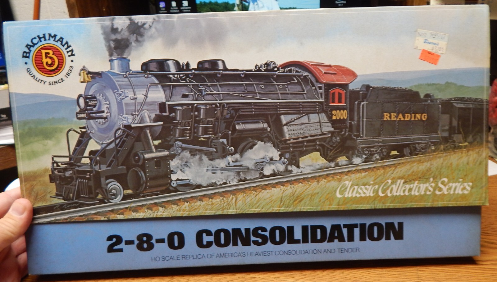 BACHMANN 41-530-10 REDDING 2-8-0 CONSOLIDATION ENGINE NEW IN BOX RUNS GREAT