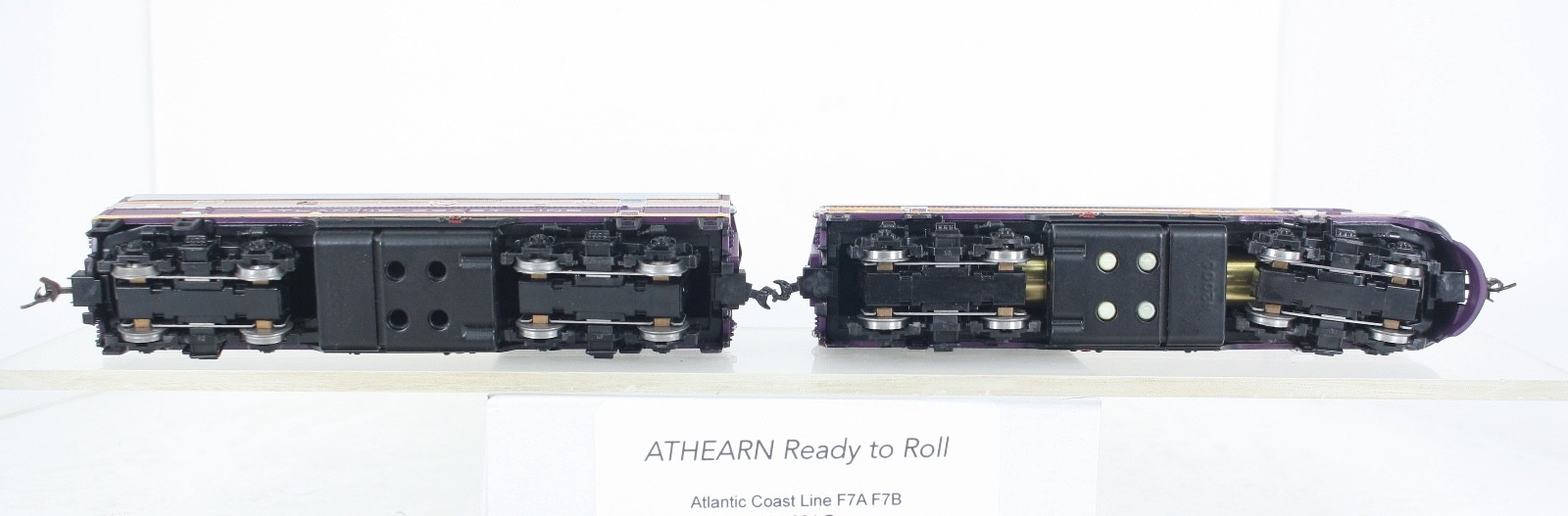 HO Athearn 8025 Atlantic Coast Line F7A F7B #394 & #394-B Loco Set Excellent