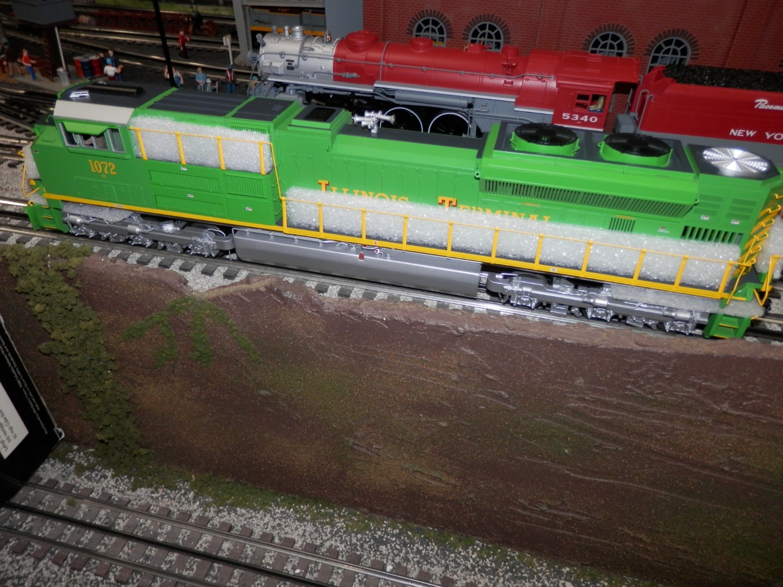 MTH #20-20260-3 Illinois Terminal SD70 ACe Non Powered BNIB Cab #1072 Hertiage