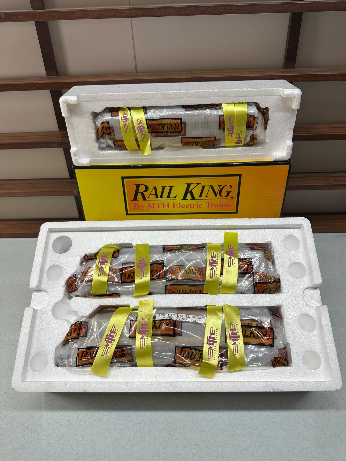 O Scale 3 Rail MTH Rail King Seaboard E8 AA Units & E8 B Unit Diesel Engine Sets
