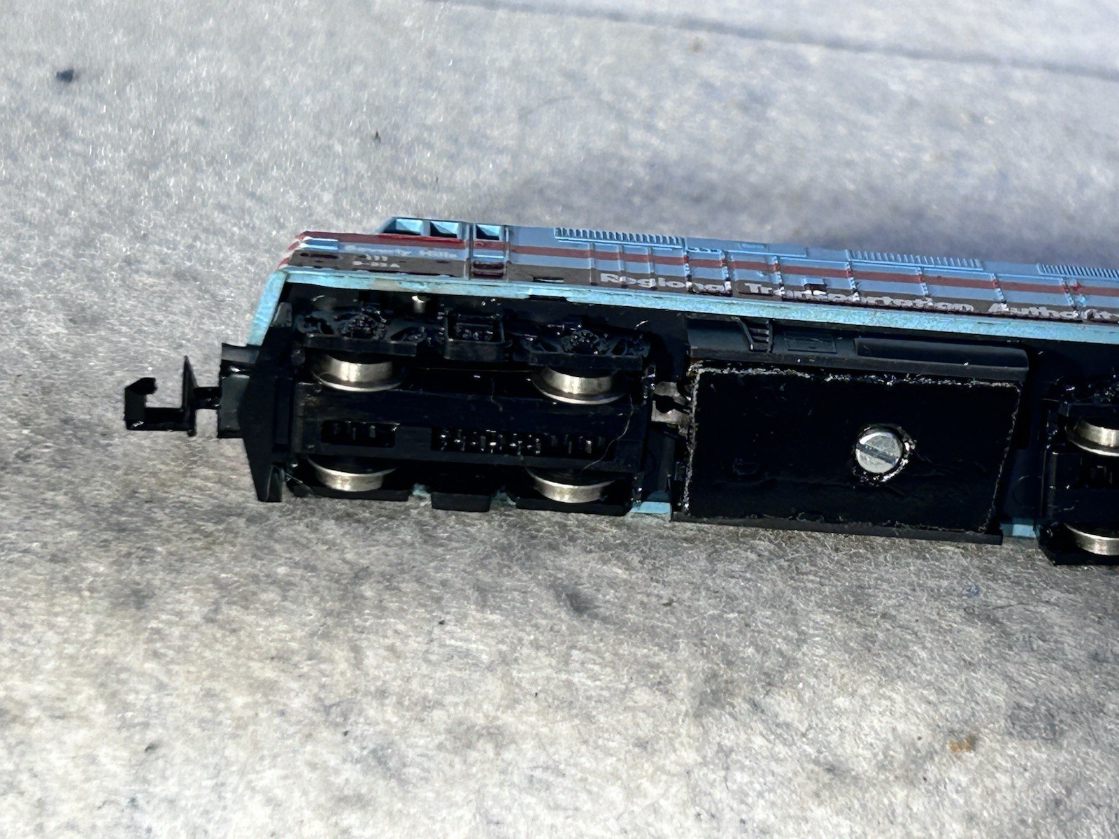 Rare Model Power F40-PH Beverly Hills Regional Transportation Authority N Gauge