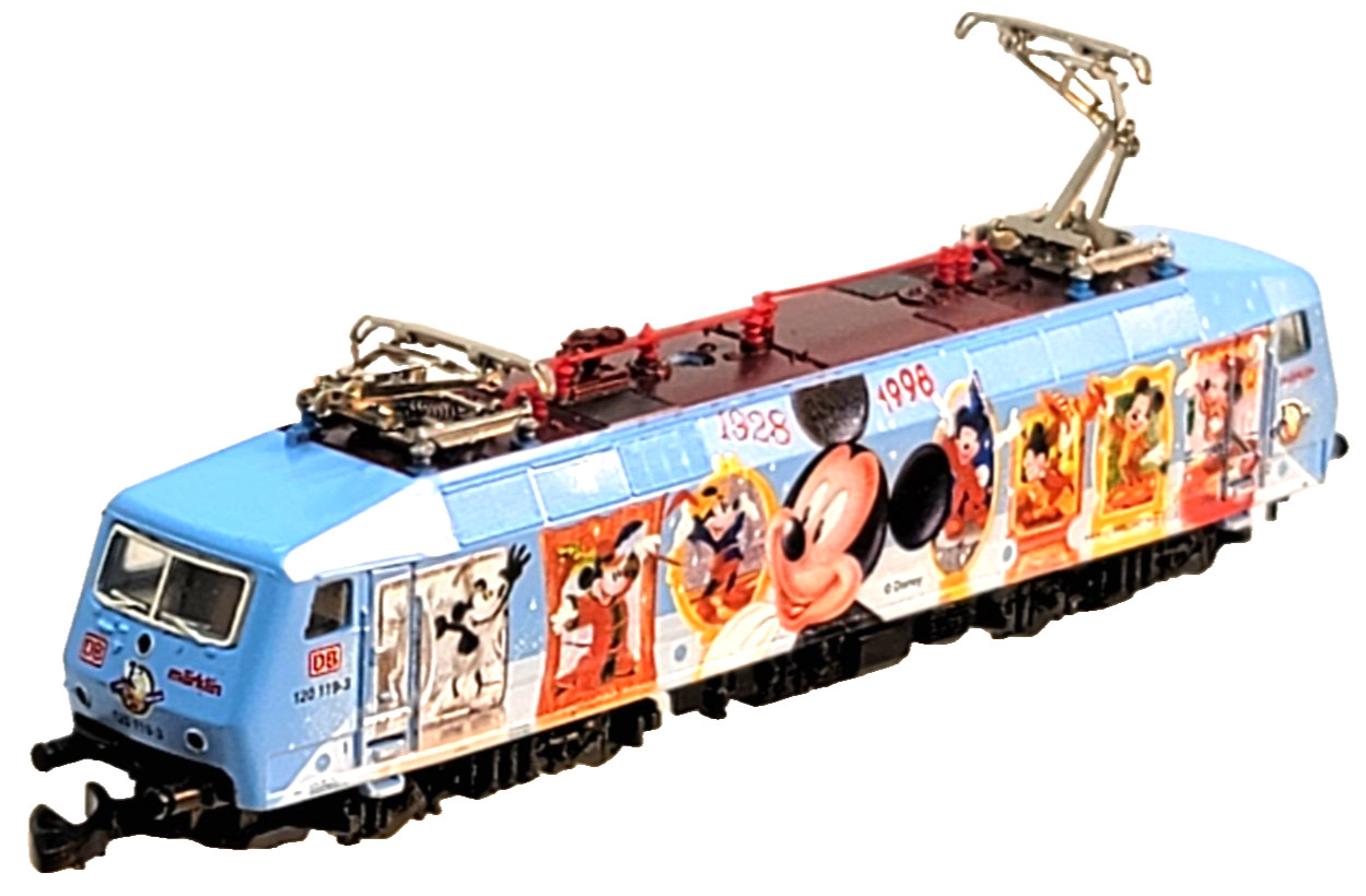 Marklin Z Scale 88535 “Mickey Mouse” Birthday 1928 -1996 Loco 5-pole (tested)